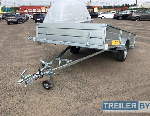 Бортовой одноосный прицеп без тормоза Вектор (ЛАВ) 81012С