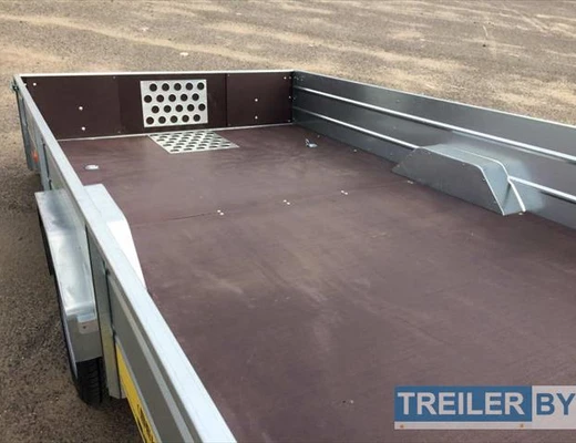 Бортовой одноосный прицеп без тормоза Вектор (ЛАВ) 81012С