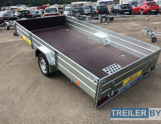 Бортовой одноосный прицеп без тормоза Вектор (ЛАВ) 81012С