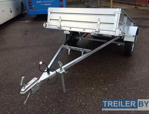 Бортовой одноосный прицеп без тормоза Вектор (ЛАВ) 81011A