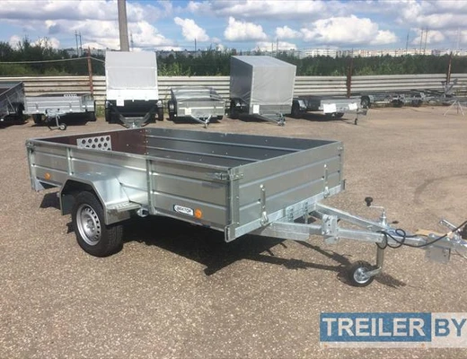 Бортовой одноосный прицеп без тормоза Вектор (ЛАВ) 81011С