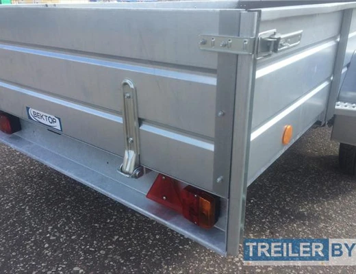 Бортовой одноосный прицеп без тормоза Вектор (ЛАВ) 81011С