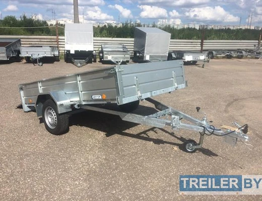 Бортовой одноосный прицеп без тормоза Вектор (ЛАВ) 81011С