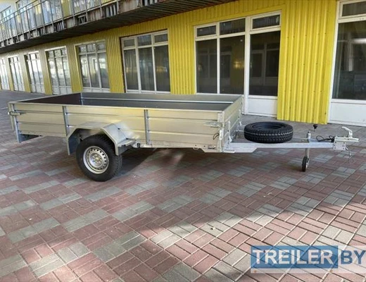 Бортовой одноосный прицеп без тормоза Вектор (ЛАВ) 81011C 3.0 СПЕЦ