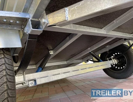 Бортовой одноосный прицеп без тормоза Вектор (ЛАВ) 81011C 3.0 СПЕЦ