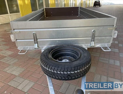 Бортовой одноосный прицеп без тормоза Вектор (ЛАВ) 81011C 3.0 СПЕЦ