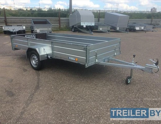 Бортовой одноосный прицеп без тормоза Вектор (ЛАВ) 81012A