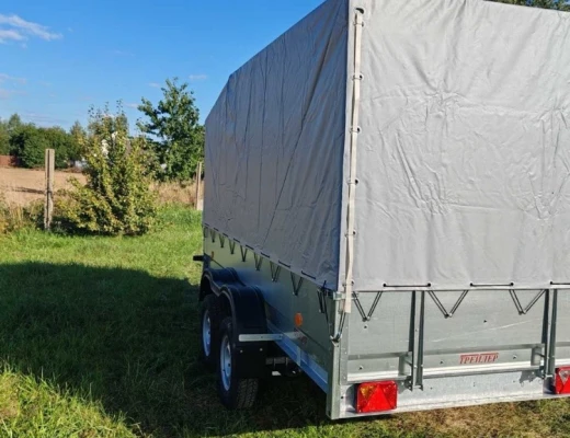 Прицеп Treiler Модель 829850 Исполнение 3,2х1,4 750кг Кат В инерционная торм система на переднюю ось рессора Газель