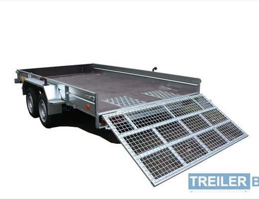 Бортовой двухосный прицеп без тормоза Вектор (ЛАВ) 81013E 5.0