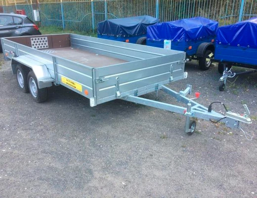 Бортовой двухосный прицеп без тормоза Вектор (ЛАВ) 81013E 4.0