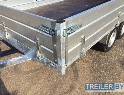 Бортовой двухосный прицеп без тормоза Вектор (ЛАВ) 81013C