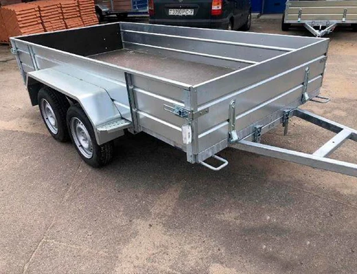 Бортовой двухосный прицеп без тормоза Вектор (ЛАВ) 81013G 3.0 Euro