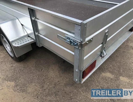 Бортовой двухосный прицеп без тормоза Вектор (ЛАВ) 81013G 3.0 Euro