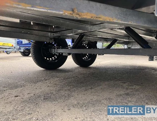 Бортовой двухосный прицеп без тормоза Вектор (ЛАВ) 81013G 3.0 Euro