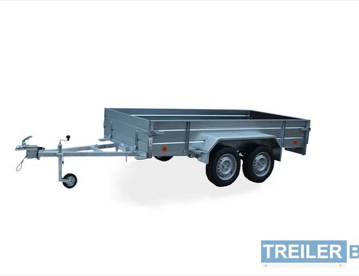 Бортовой двухосный прицеп без тормоза Вектор (ЛАВ) 81013G