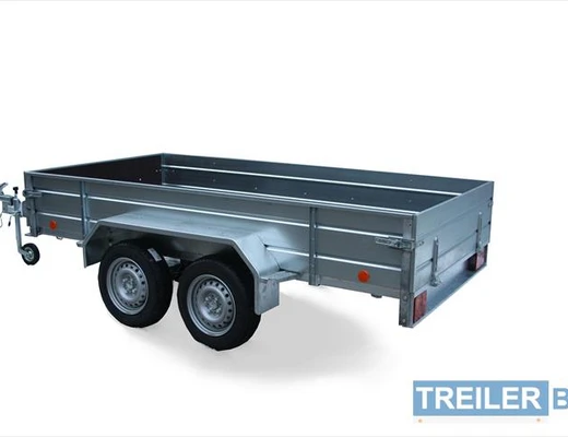Бортовой двухосный прицеп без тормоза Вектор (ЛАВ) 81013G