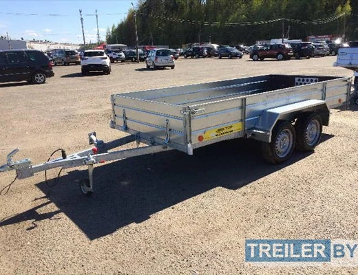 Бортовой двухосный прицеп без тормоза Вектор (ЛАВ) 81013