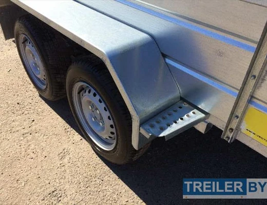 Бортовой двухосный прицеп без тормоза Вектор (ЛАВ) 81013