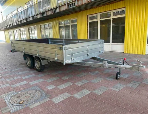 Бортовой двухосный прицеп без тормоза Вектор (ЛАВ) 81013D 4.0
