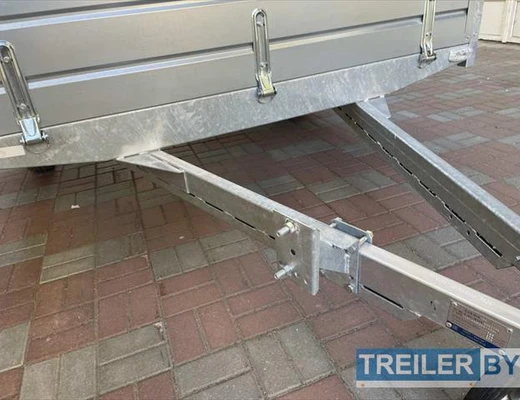 Бортовой двухосный прицеп без тормоза Вектор (ЛАВ) 81013D 4.0