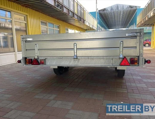 Бортовой двухосный прицеп без тормоза Вектор (ЛАВ) 81013D 4.0