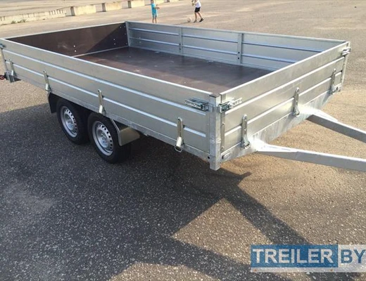 Бортовой двухосный прицеп без тормоза ЛАВ 81013C 4.0
